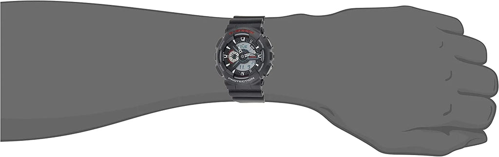Men's Classic Digital Quartz Green Resin/Nylon Watch F283