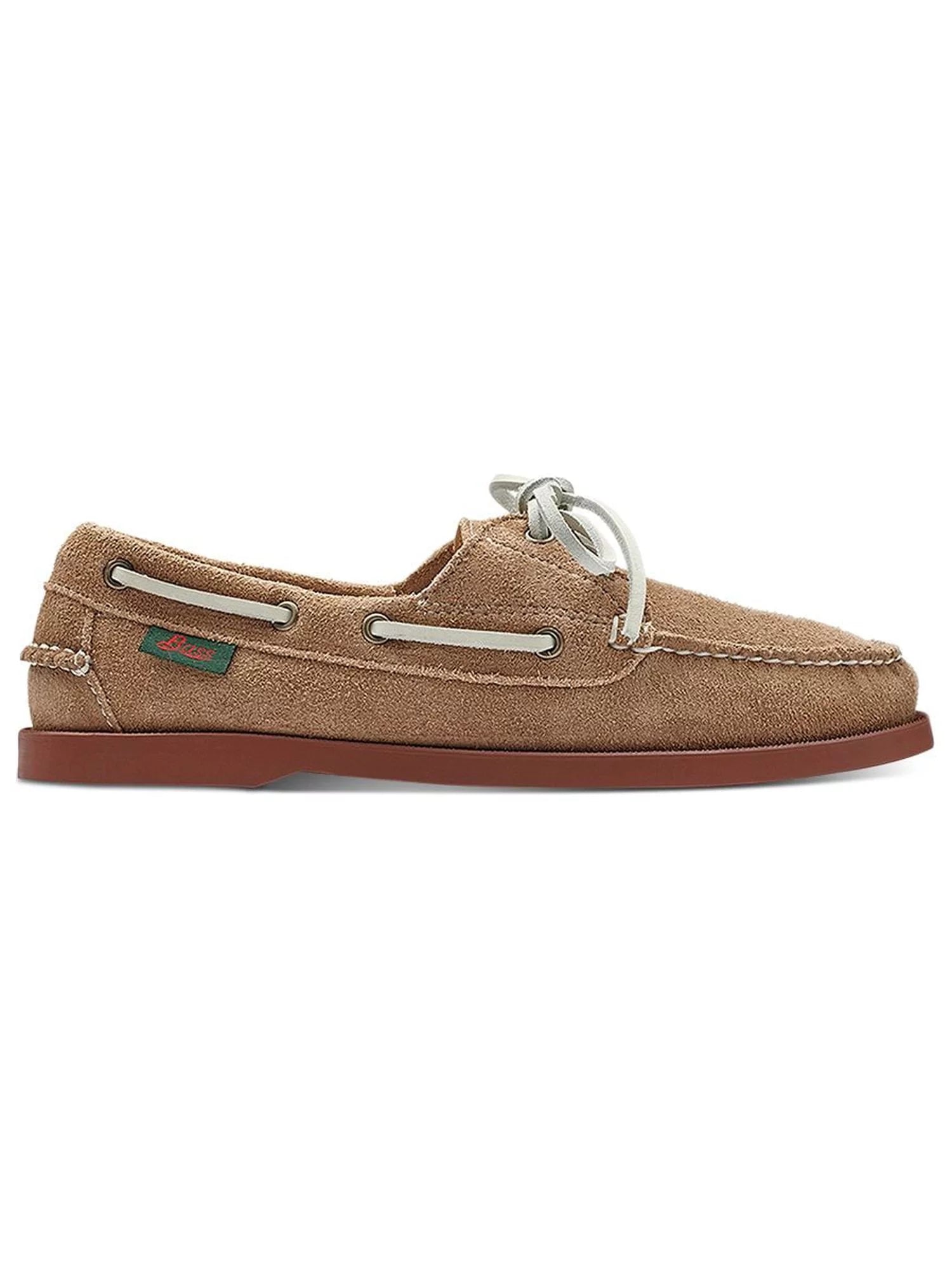 Women's Desert Sand Beige Leather Lace-Up Loafers Shoes 11 M A561