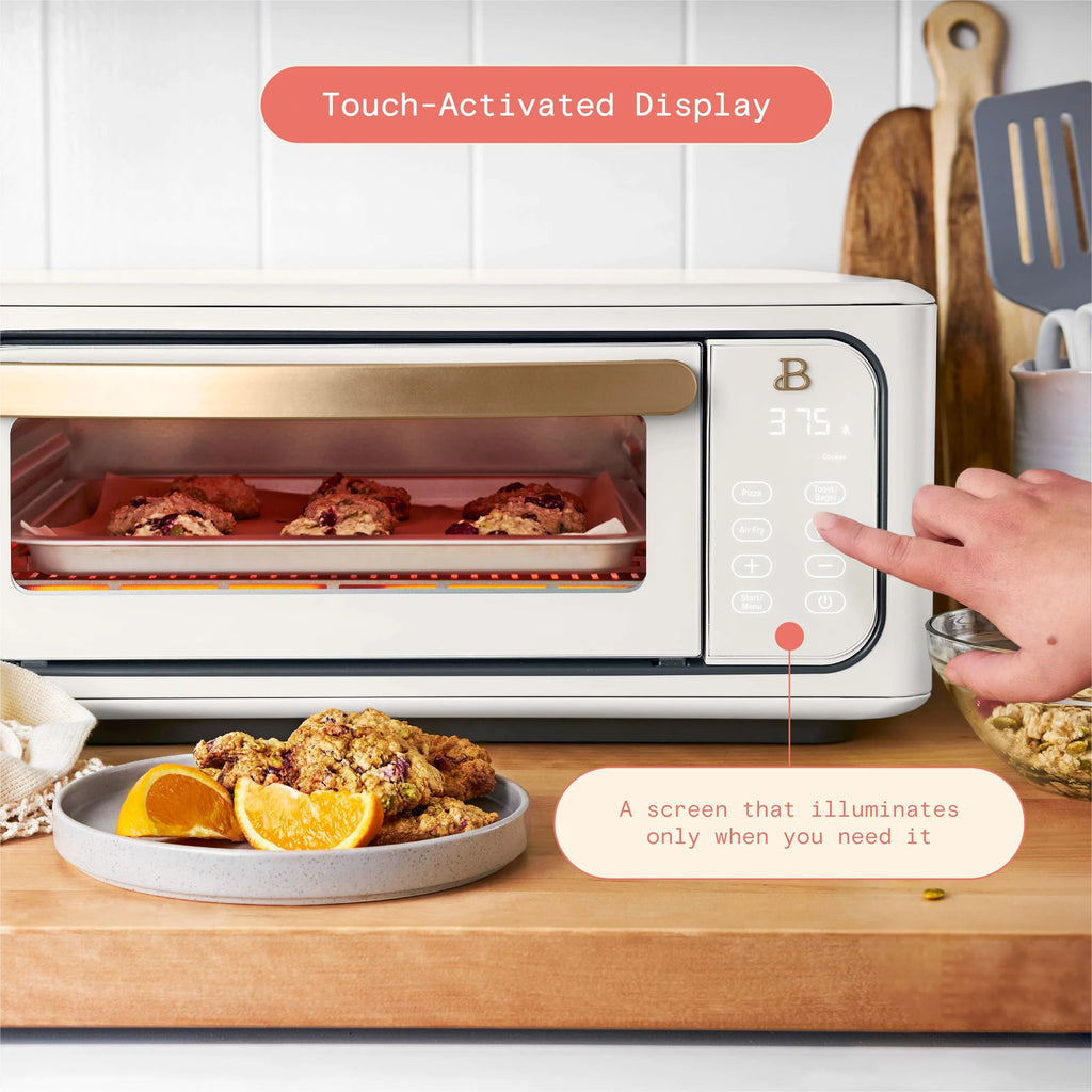 Infrared Air Fry Toaster Oven, 9-Slice, 1800 W, White B97381