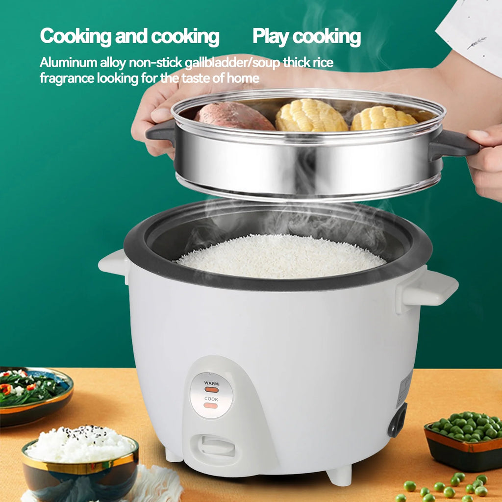 Portable Rice Cooker for Travel, 2L Electric Multifunctional Cooking Machine H406