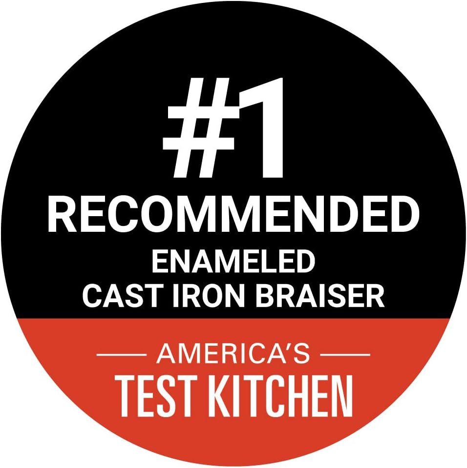 Enameled Cast Iron Braiser, 3.5 qt. J982