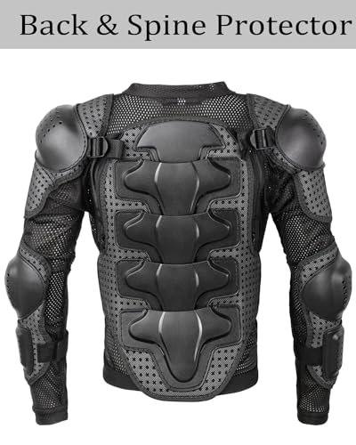 Kids Motorcycle Jacket with Chest Back Elbow Protection A980