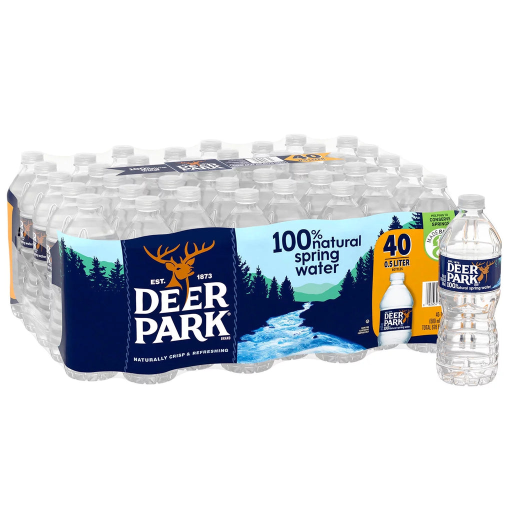 Natural Spring Water 16.9oz 40pk U3764