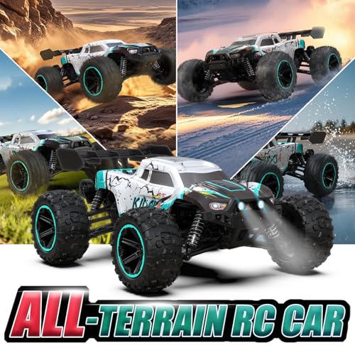 1/14 RC Car 4WD All Terrain Off Road Truck 60 Mins Runtime A50387