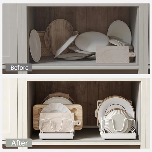 Pots and Pans Organizer Under Cabinet with 8 Dividers P864681