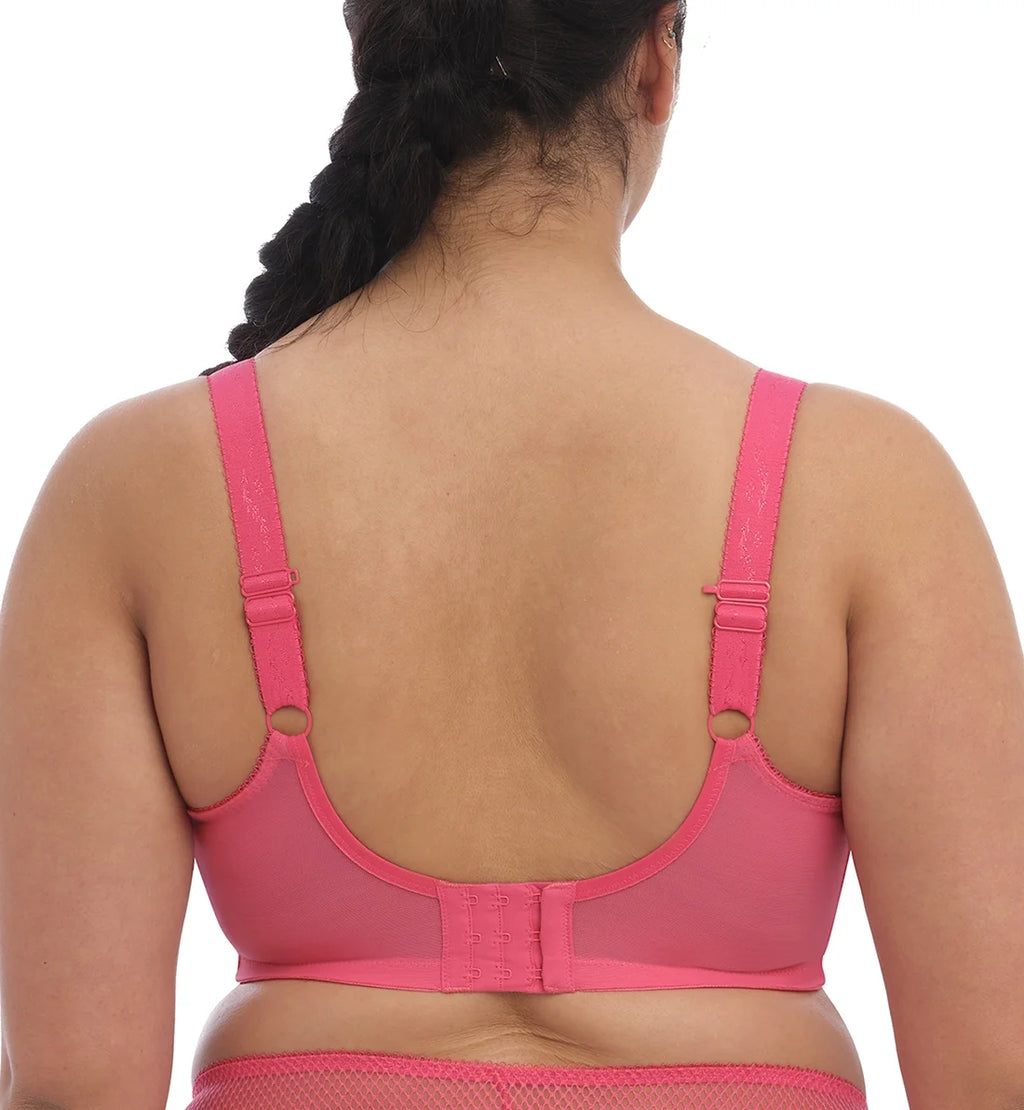 Plunge Underwire Bra with Stretch Lace M6533