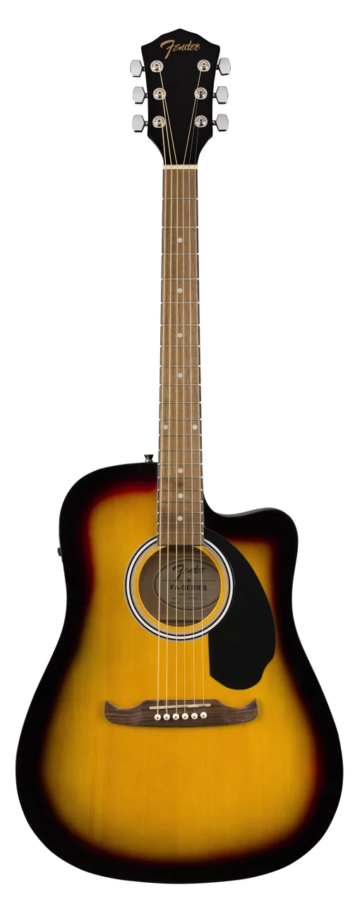 Acoustic-Electric Guitar, Sunburst T39414