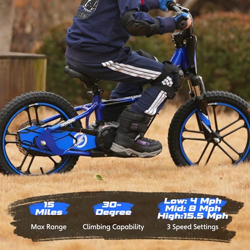Electric Dirt Bike for Kids Aged 3-6, 170W Motor, 24V Battery, 12IN Tires M30914
