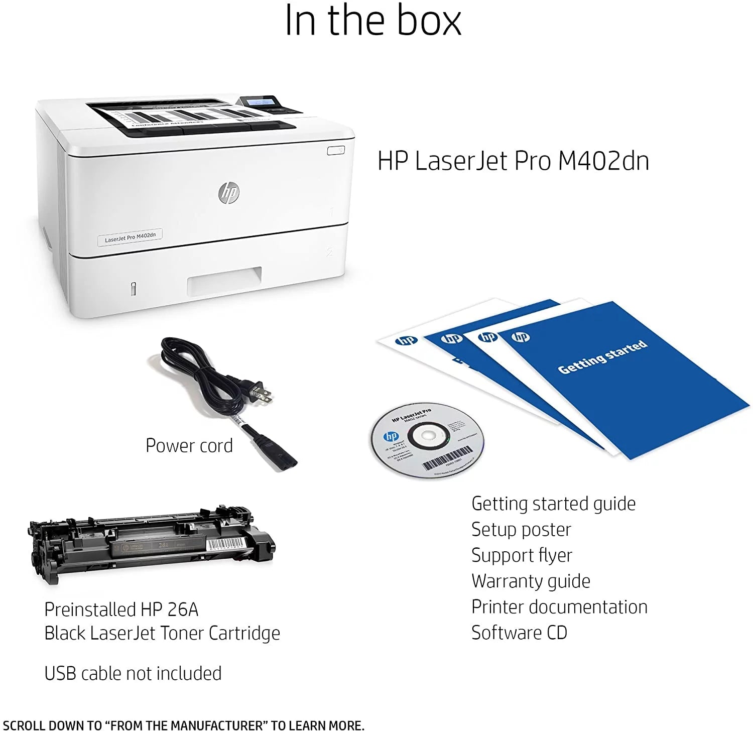 Laser Printer with Ethernet and Double-Sided Printing G148