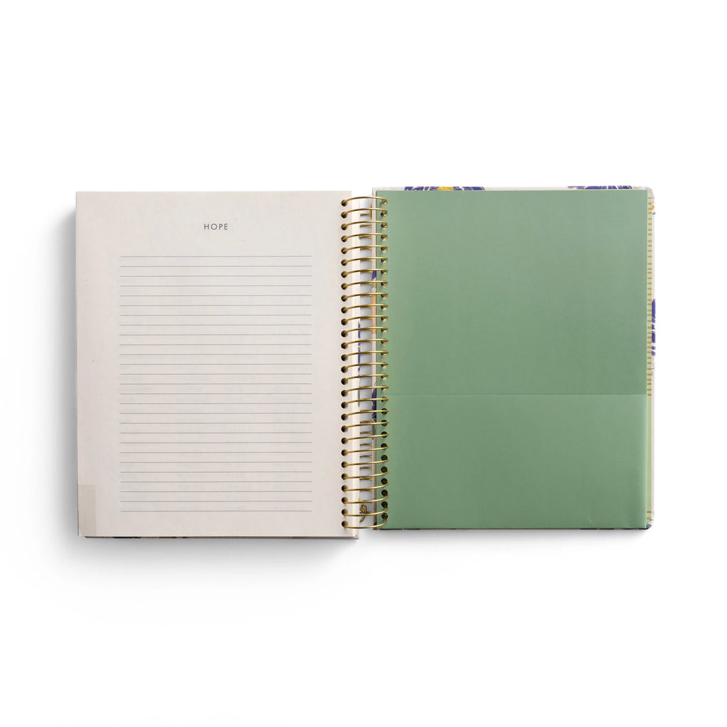 Floral Devotional Planner, 18 Month Spiral Bound G86205