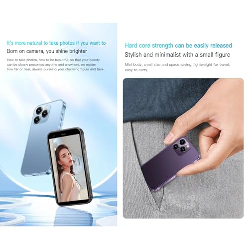Mini Smartphone 3.0 Inch Unlocked 3G Dual SIM Mobile Phone (Purple) T14959