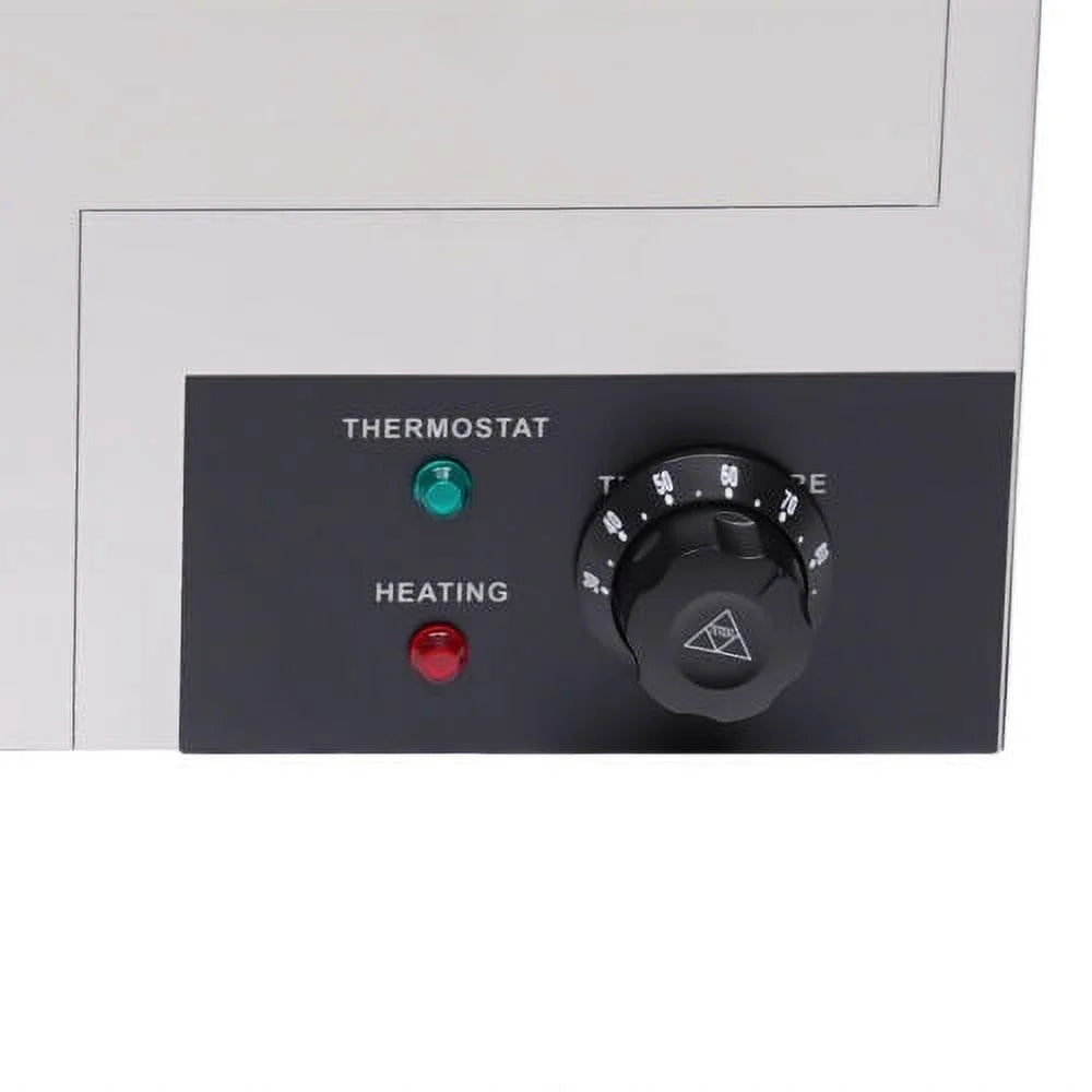 Stainless Steel Electric Food Warmer with 5 Pans B639802