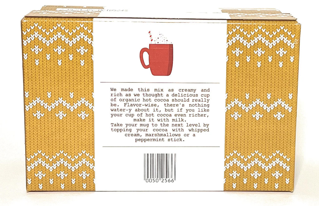 Organic Hot Cocoa Mix 10 Oz Box, 10 Envelopes, Pack of 2 X826