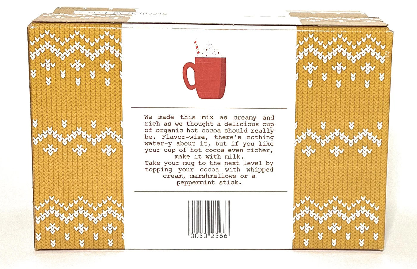Organic Hot Cocoa Mix 10 Oz Box, 10 Envelopes, Pack of 2 X826