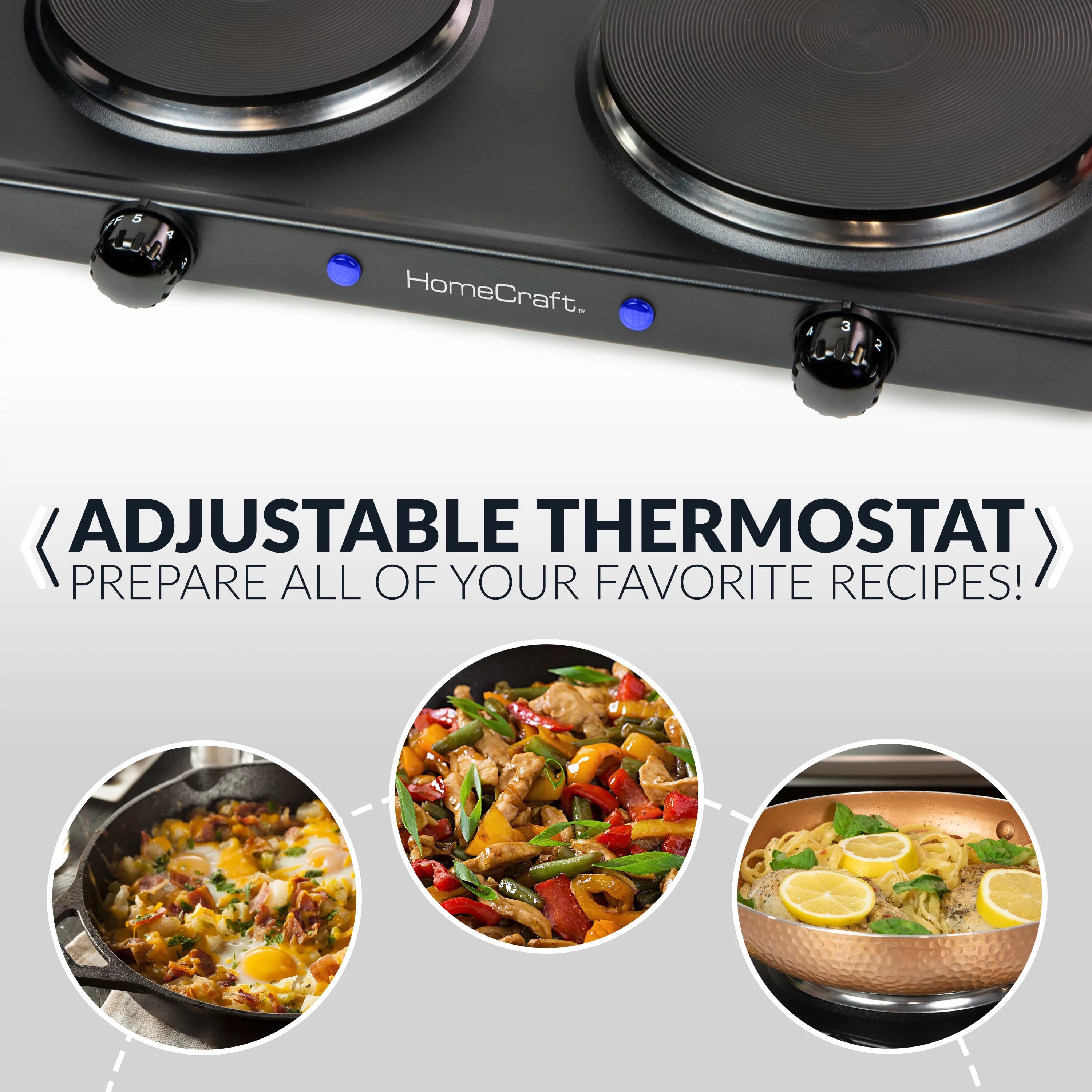 Double Burner Hot Plate U35882