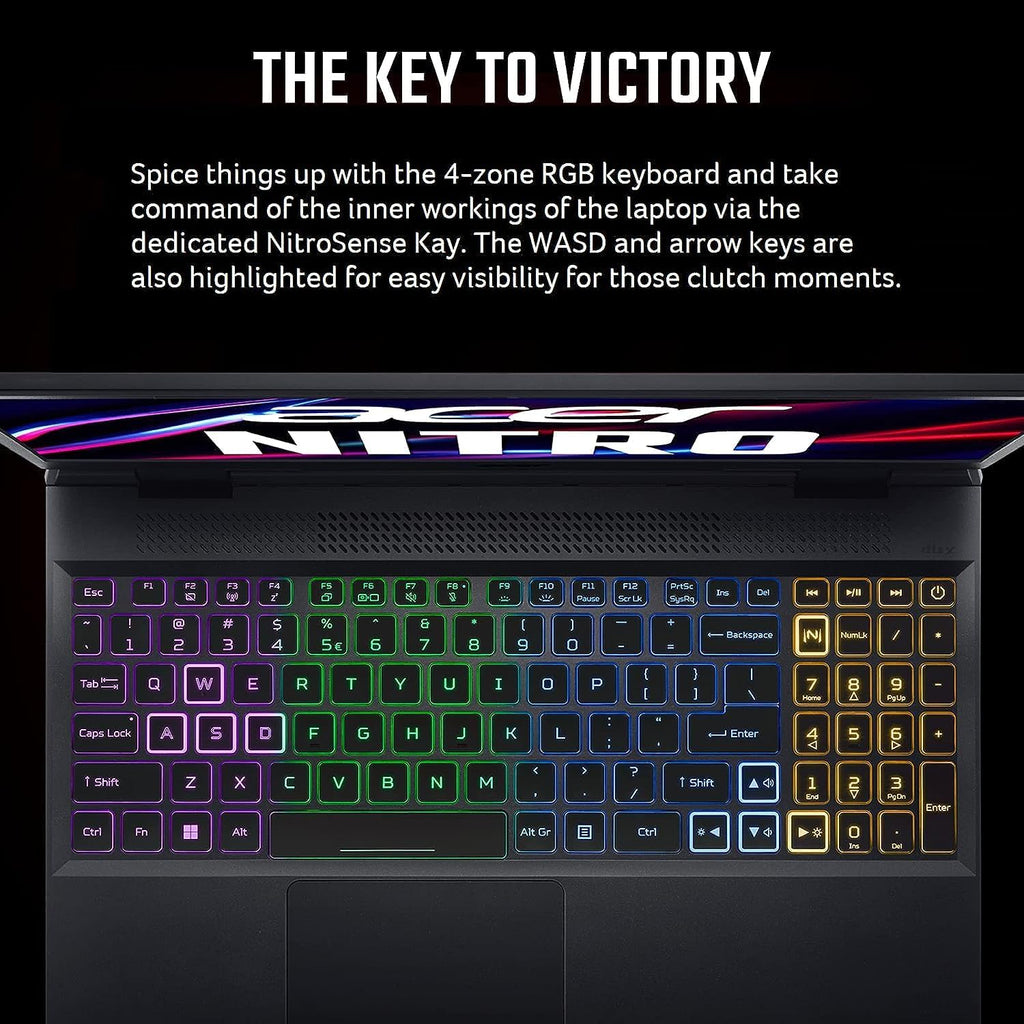 Gaming Laptop, 15.6" 165 Hz IPS Display, AMD Ryzen 7, RTX 3070 Ti, 16GB RAM, 1TB SSD F852