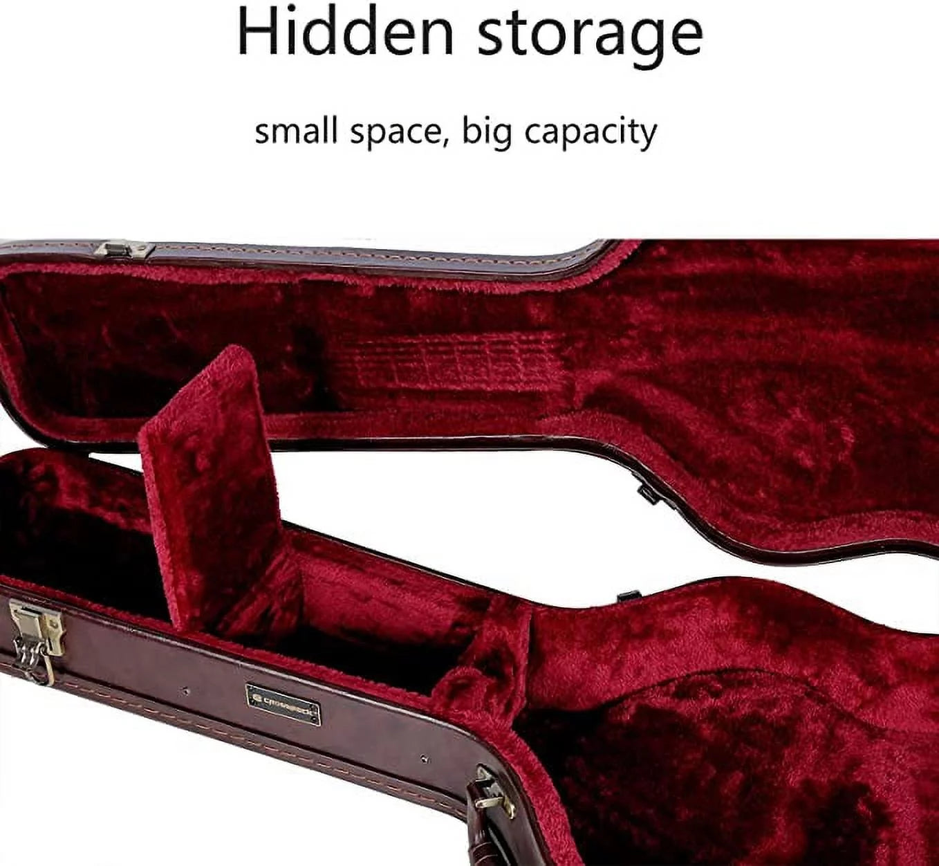 Electric Guitar Wooden Hard Case L56914