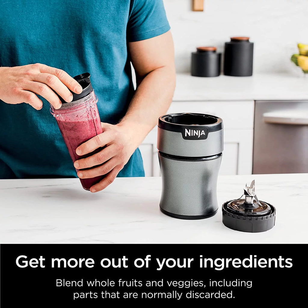 Compact Personal Blender, 900-Peak-Watt Motor, Silver P942971