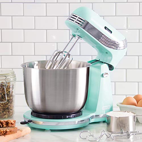Stand Mixer with 3 Quart Stainless Steel Bowl, 6 Speeds H9467