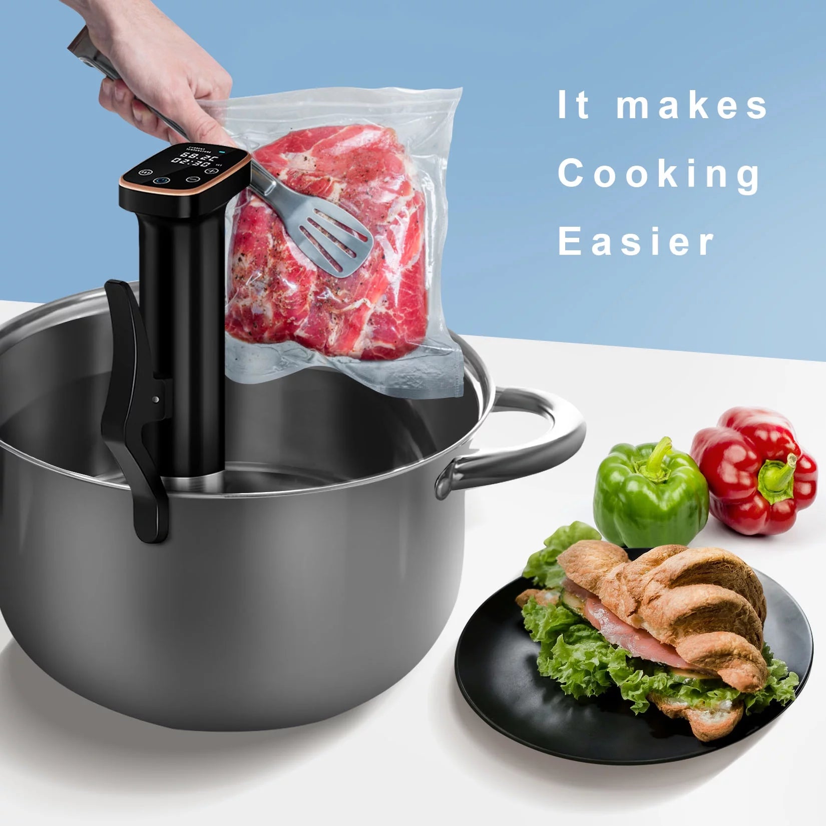Sous Vide Precision Cooker 1100W Immersion Circulator M24117