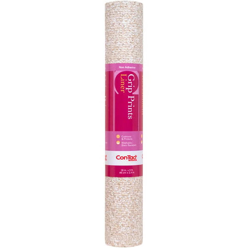 Non-Adhesive Shelf Liner, Beige Granite, 4 Roll Pack V8846