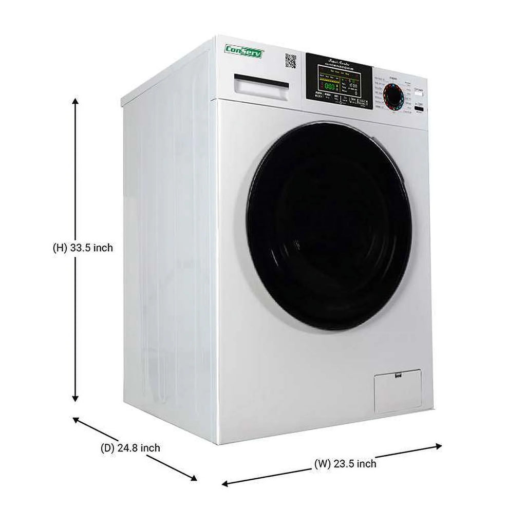Compact 18 lbs Combo Washer Dryer 1400 RPM White R775822