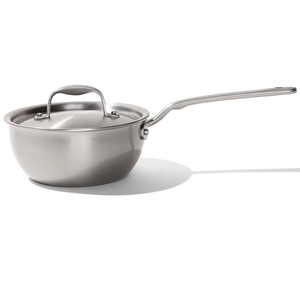 2 Quart Stainless Steel Saucier Pan S3894