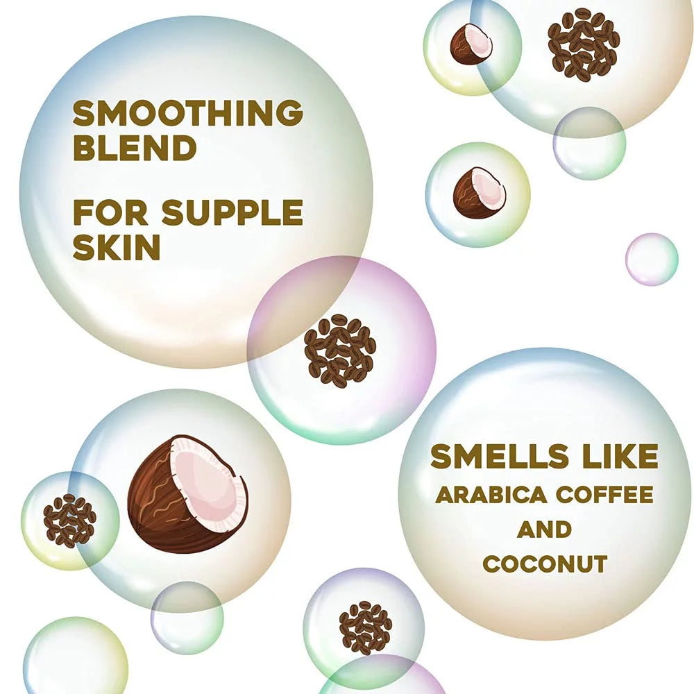 Coconut Coffee Body Scrub & Wash, 5 Pack U382