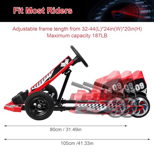 Kids Electric Go Kart with 350W Motor, Drift Mode A986
