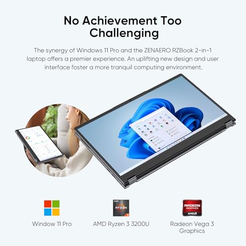 15.6" 2-in-1 Laptop, 16GB RAM 512GB SSD, Touchscreen, Windows 11 Pro Q549318