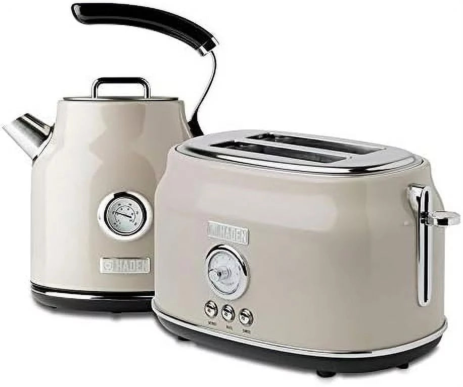 Stainless Steel 2 Slice Toaster & 1.7 Liter Electric Kettle T314