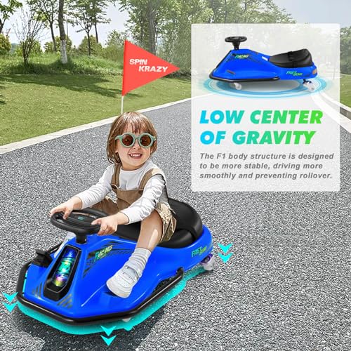 24V Electric Drifting Go Kart for Kids with Brushless Motor, Pink G891