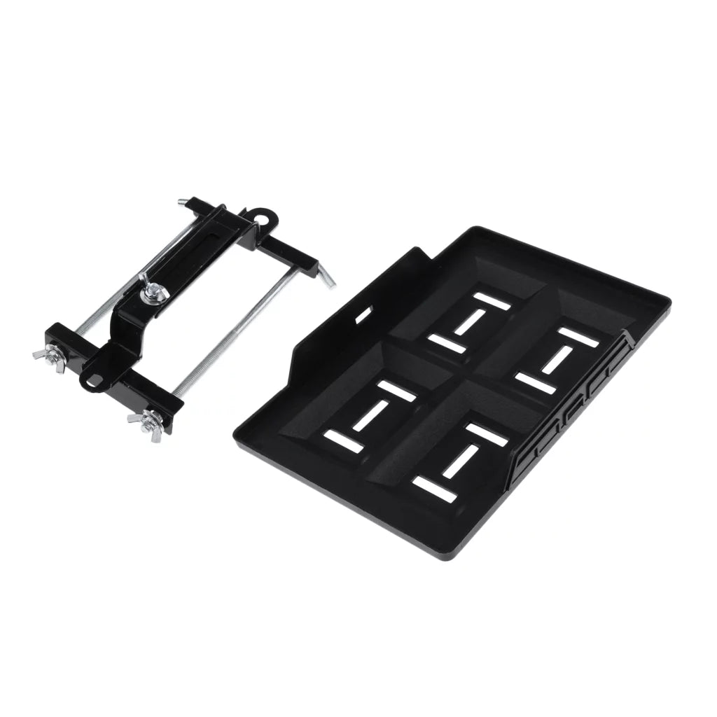 Pickup Truck RV Trailer Battery Tray and Clamp Holder P9910