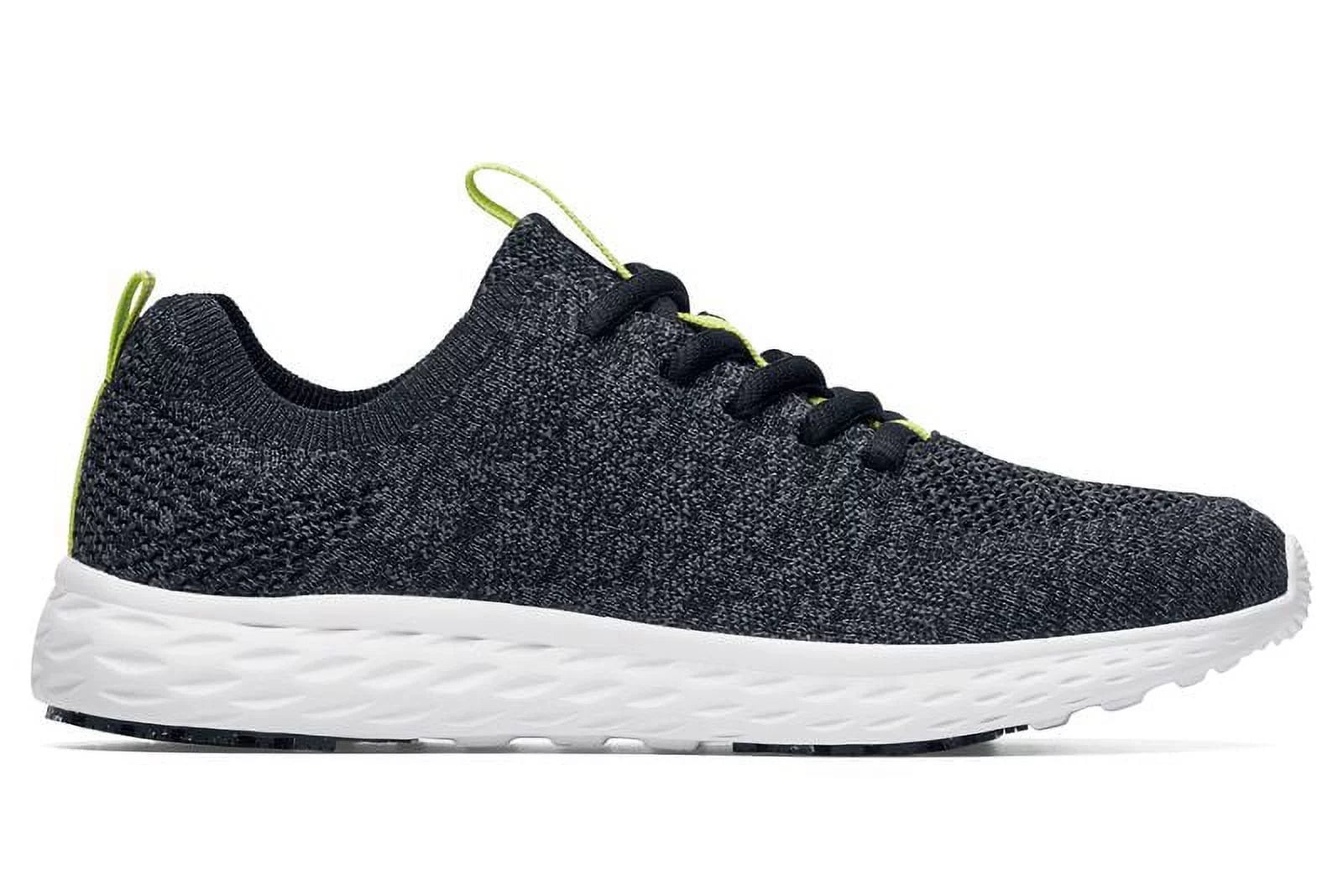 Shoes For Crews Everlight ECO, Women's Slip Resistant Work Shoes, Water Resistant, Black/Grey