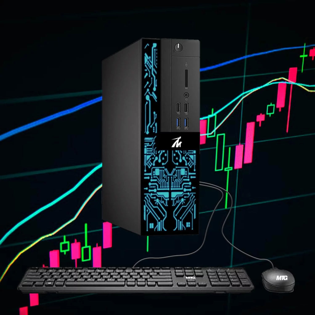 Refurbished Desktop PC Intel Core i5, 16GB RAM, 120GB SSD, 2TB HDD, 27" LED Monitor, Win 10 Pro G6057