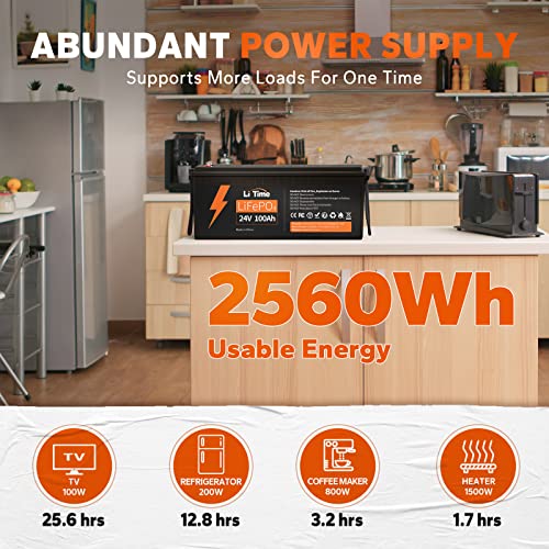 12V 100Ah LiFePO4 Battery Group 31 with Built-in 100A BMS N133
