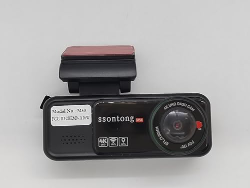 4K Dash Cam Front and Rear with WiFi GPS, 3.2" Screen, Night Vision O3771