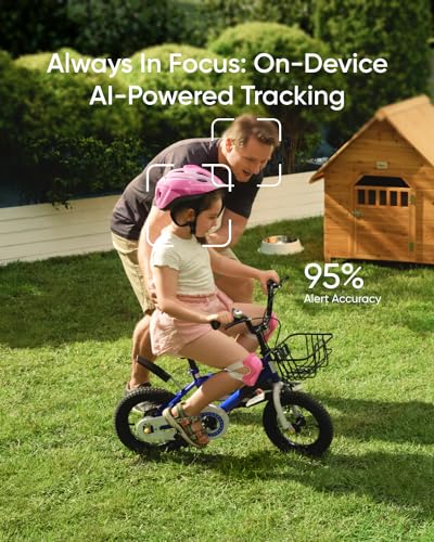 Solar Security Camera Wireless Outdoor, 360° Pan & Tilt Surveillance, No Monthly Fee V89776