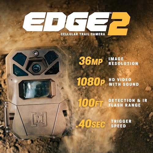 Cellular Trail Camera - 36MP Photos - 1080P Video - 100ft Detection Range O13301