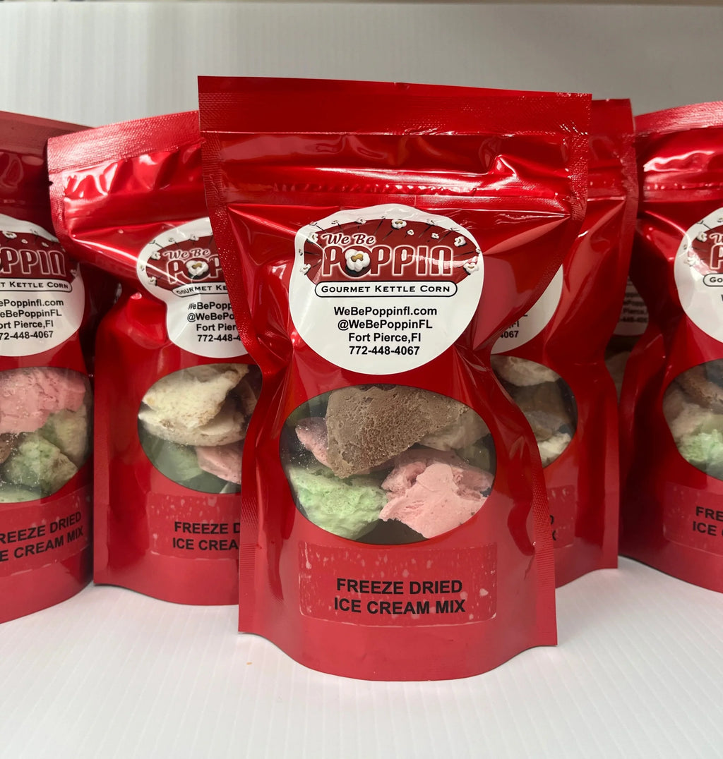 Freeze Dried Ice Cream Variety Pack, 5 Count Q2743