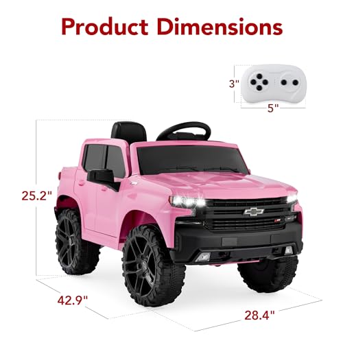12V Ride On Truck Electric Car Toy with Parent Remote Control R8601