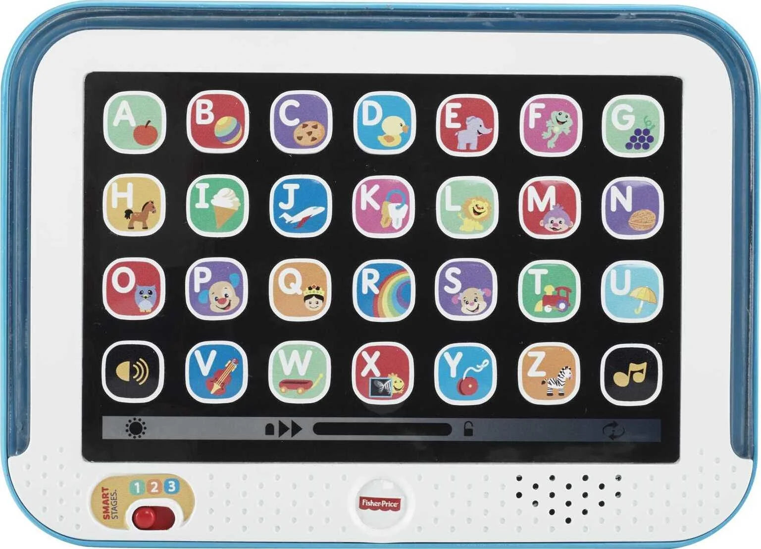 Pretend Tablet Learning Toy with Lights and Music for Baby and Toddler Q1842