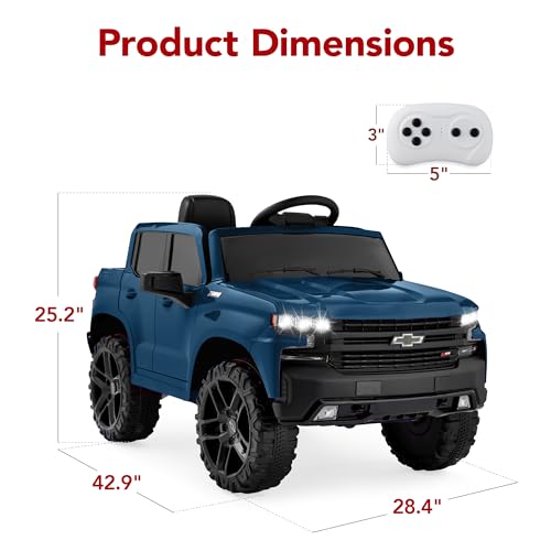 12V Ride On Truck Electric Car Toy with Parent Remote Control R8601