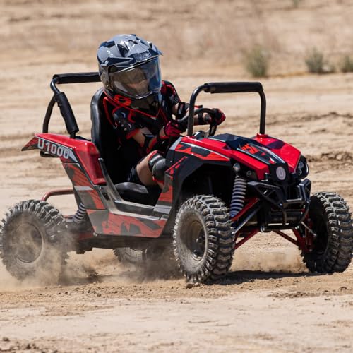 UTV Ride on Car, 48V Electric Vehicle with Shock Absorber and Disk Brake Z2277