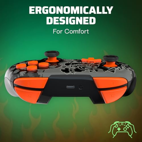 Glowing Wireless Controller for Nintendo Switch, Switch Lite, OLED & Switch 2 Y773
