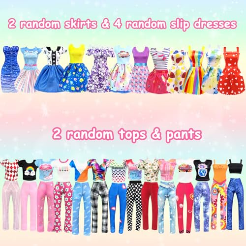 Doll Clothes and Accessories Set with Closet for 11.5 Inch Doll U34465