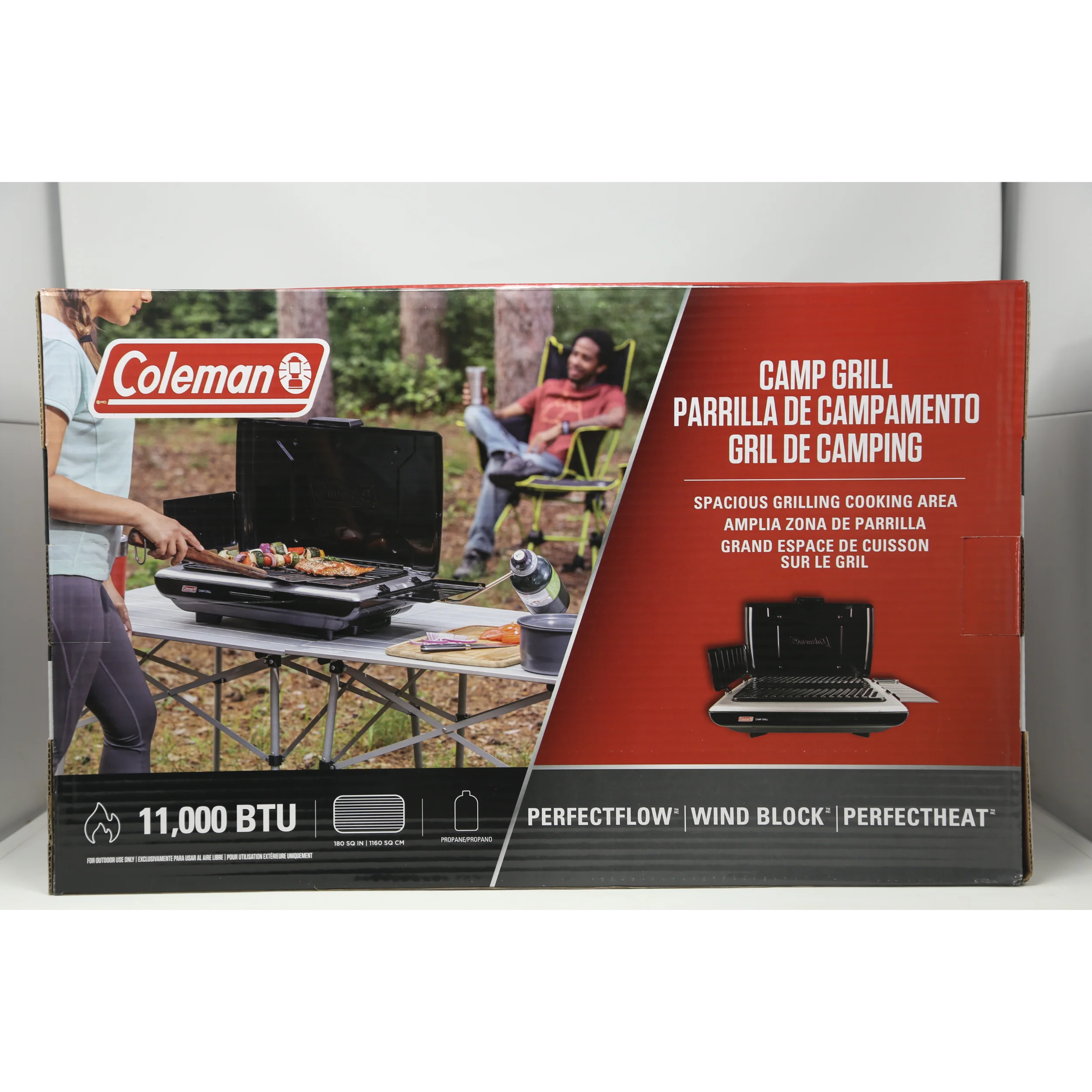 2 Burner Propane Camping Stove E188