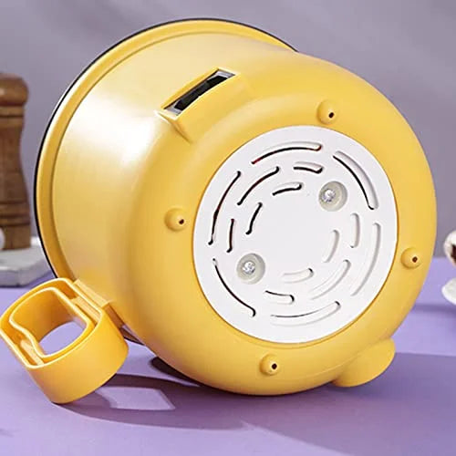 Electric Cooking Pot 1.5L with Clear Lid, Yellow F1734