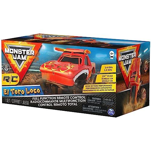 Remote Control Monster Truck, 1:24 Scale, 2.4 GHz, Kids Toy for Ages 4 and Up O475087