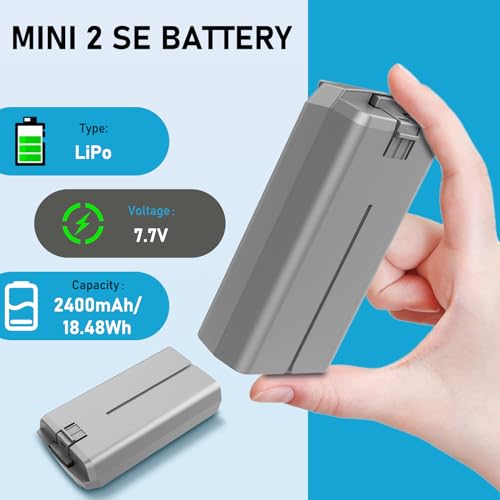 4K Battery and Charging Hub, Intelligent Flight Batteries 2 Pack, 2400mAh A515361